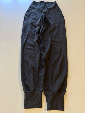 Lululemon Women's Size 0 Black Stretch Nylon Align High Rise Jogger Pants